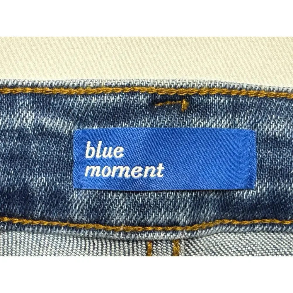NWT Blue Moment Women's‎ Camila High Waisted Wide Leg Baggy Jeans - 27 (26x28)